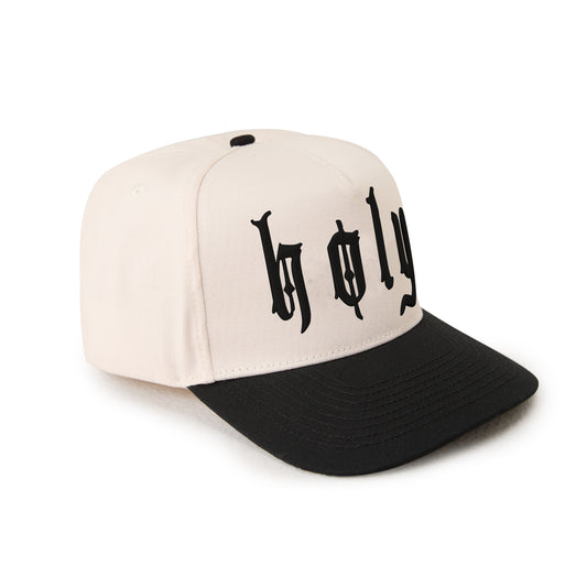 "HOLY" Signature Cream & Black Hat