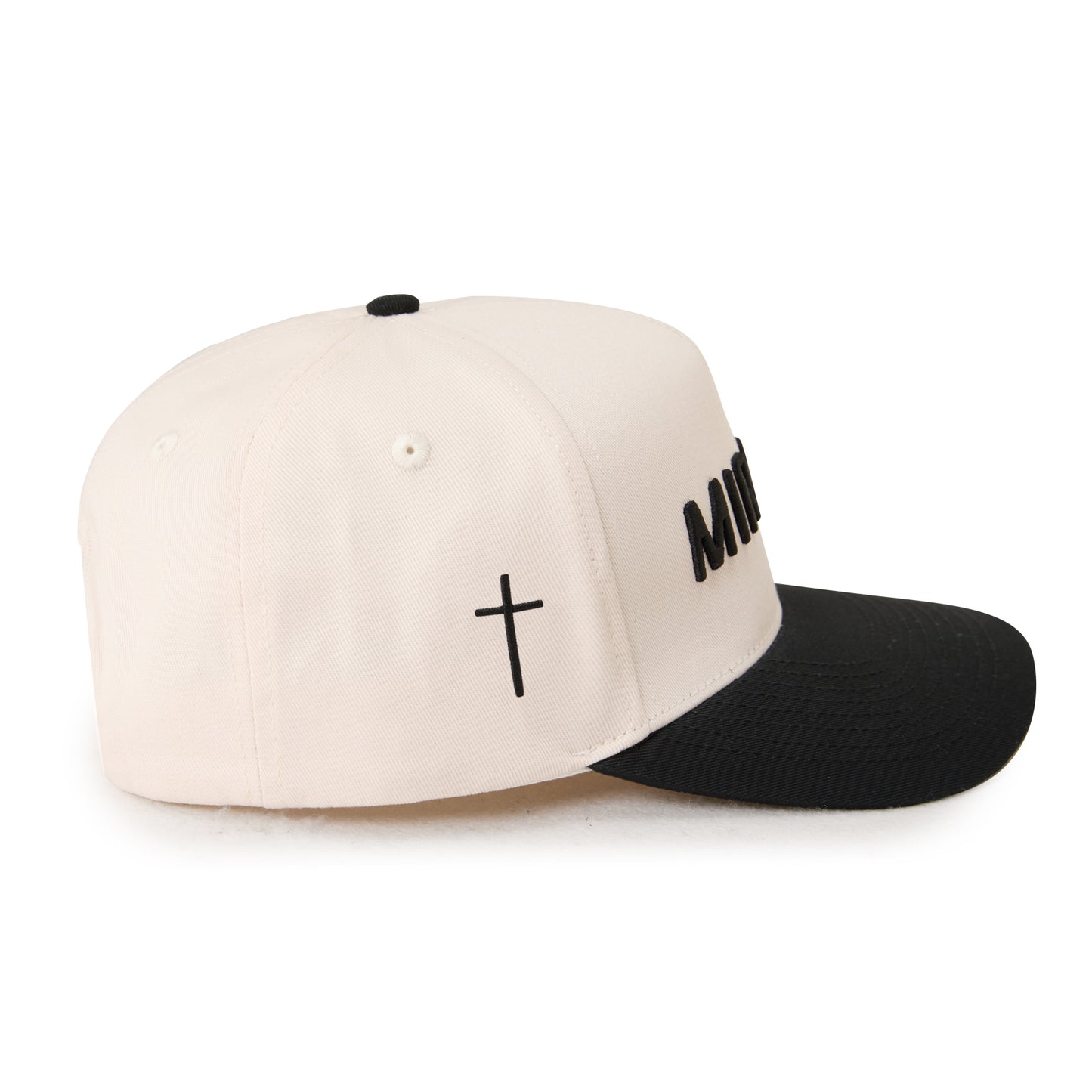 "MIRACLE" Signature Hat [Cream & Black]