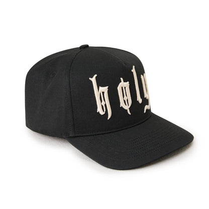 "HOLY" Signature Hat [Cream & Black]